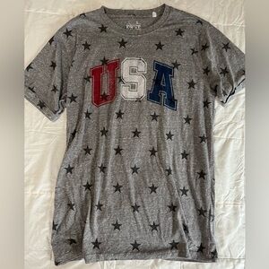 USA Gray Tee